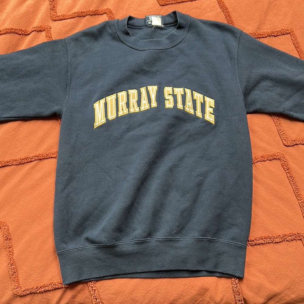 Navy Blue Jansport Murry State Crewneck Hoddie